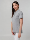 Рубашка поло женская Virma Stretch Lady, серый меланж, арт. 11144.111 фото 5 — Бизнес Презент