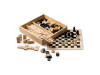 Набор GALVY из 4 игр: микадо, шахматы, шашки и домино, арт. JU1014S129 фото 1 — Бизнес Презент