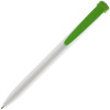 Ручка шариковая Favorite, белая с зеленым, арт. 25900.69 фото 3 — Бизнес Презент