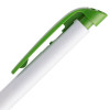 Ручка шариковая Favorite, белая с зеленым, арт. 25900.69 фото 4 — Бизнес Презент
