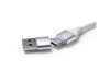 USB-хаб BADOC с корпусом из бамбука и ткани RPET, серый меланж, арт. IA3039S158 фото 3 — Бизнес Презент