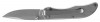 Складной нож Peak, матовый серебристый, арт. 497880 фото 2 — Бизнес Презент