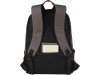 Рюкзак для ноутбука 15,6 дюймов с защитой от кражи Joey объемом 18 л из брезента, переработанного по стандарту GRS, серый, арт. 12067782 фото 6 — Бизнес Презент