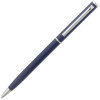 Ручка шариковая Hotel Chrome, ver.2, матовая синяя, арт. 7078.40 фото 2 — Бизнес Презент