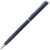 Ручка шариковая Hotel Chrome, ver.2, матовая синяя, арт. 7078.40 фото 3 — Бизнес Презент