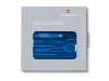 Швейцарская карточка VICTORINOX SwissCard Classic, 10 функций, полупрозрачная синяя, арт. 601196 фото 3 — Бизнес Презент