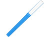 Ручка пластиковая шариковая трехгранная Nook с подставкой для телефона в колпачке, голубой/белый, арт. 13182.10 фото 2 — Бизнес Презент