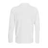 Рубашка поло с длинным рукавом Prime LSL, белая, арт. 03983102XS фото 3 — Бизнес Презент