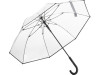 Зонт 7112 AC regular umbrella FARE® Pure  transparent-black, арт. 100083 фото 1 — Бизнес Презент