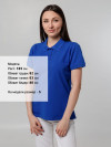 Рубашка поло женская Virma Stretch Lady, ярко-синяя, арт. 11144.441 фото 11 — Бизнес Презент