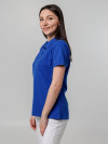 Рубашка поло женская Virma Stretch Lady, ярко-синяя, арт. 11144.441 фото 6 — Бизнес Презент
