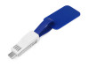 Зарядный кабель 3-в-1 Charge-it, синий, арт. 590912 фото 2 — Бизнес Презент