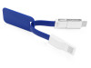 Зарядный кабель 3-в-1 Charge-it, синий, арт. 590912 фото 3 — Бизнес Презент