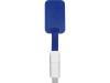 Зарядный кабель 3-в-1 Charge-it, синий, арт. 590912 фото 5 — Бизнес Презент