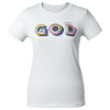 Футболка женская «Новый GOD», белая, арт. 71907.601 фото 2 — Бизнес Презент