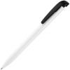 Ручка шариковая Favorite, белая с черным, арт. 25900.63 фото 1 — Бизнес Презент