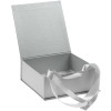 Коробка на лентах Tie Up, малая, серебристая, арт. 12600.10 фото 2 — Бизнес Презент