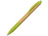 Ручка из бамбука и переработанной пшеницы шариковая Nara, бамбук/зеленый, арт. 11572.03 фото 1 — Бизнес Презент