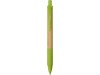 Ручка из бамбука и переработанной пшеницы шариковая Nara, бамбук/зеленый, арт. 11572.03 фото 2 — Бизнес Презент