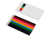 Набор из 12 цветных карандашей Hakuna Matata, белый, арт. 14004.06 фото 1 — Бизнес Презент