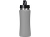 Бутылка для воды Bottle C1, сталь, soft touch, 600 мл, серый, арт. 828040clr фото 3 — Бизнес Презент