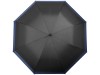 Выдвижной зонт 23-30 дюймов полуавтомат, черный/темно-синий, арт. 10914103 фото 2 — Бизнес Презент