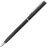 Ручка шариковая Hotel Chrome, ver.2, матовая черная, арт. 7078.30 фото 3 — Бизнес Презент