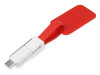 Зарядный кабель 3-в-1 Charge-it, красный, арт. 590911 фото 1 — Бизнес Презент