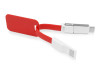 Зарядный кабель 3-в-1 Charge-it, красный, арт. 590911 фото 3 — Бизнес Презент