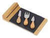 Набор для сыра из сланцевой доски и ножей Bamboo collection Taleggio, арт. 822108 фото 1 — Бизнес Презент