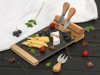 Набор для сыра из сланцевой доски и ножей Bamboo collection Taleggio, арт. 822108 фото 7 — Бизнес Презент