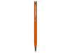 Ручка металлическая шариковая Атриум с покрытием софт-тач, оранжевый, арт. 18312.13 фото 2 — Бизнес Презент