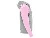 Толстовка с капюшоном Badet мужской, серый меланж/светло-розовый, арт. 10585848XS фото 4 — Бизнес Презент