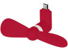 Вентилятор Airing микро ЮСБ, красный, арт. 12387702 фото 1 — Бизнес Презент