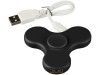 Spin-it USB-спиннер, черный, арт. 13428200 фото 1 — Бизнес Презент
