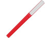 Ручка пластиковая шариковая трехгранная Nook с подставкой для телефона в колпачке, красный/белый, арт. 13182.01 фото 2 — Бизнес Презент