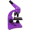 Монокулярный микроскоп Rainbow 50L с набором для опытов, фиолетовый, арт. 13612.70 фото 3 — Бизнес Презент