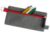 Универсальный пенал из переработанного полиэстера RPET Holder, серый/красный, арт. 788701 фото 2 — Бизнес Презент