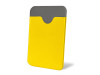Чехол-картхолдер Favor на клеевой основе на телефон для пластиковых карт и и карт доступа, желтый, арт. 7319.04 фото 1 — Бизнес Презент