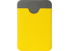 Чехол-картхолдер Favor на клеевой основе на телефон для пластиковых карт и и карт доступа, желтый, арт. 7319.04 фото 2 — Бизнес Презент