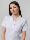 Рубашка поло женская Virma Stretch Lady, белая, арт. 11144.601 фото 7 — Бизнес Презент
