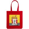 Холщовая сумка «Куриные ножки», красная, арт. 71267.50 фото 2 — Бизнес Презент