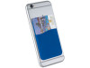 Картхолдер с креплением на телефон Gummy, ярко-синий, арт. 5-13421903p фото 2 — Бизнес Презент