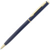 Ручка шариковая Hotel Gold, ver.2, матовая синяя, арт. 7079.40 фото 1 — Бизнес Презент