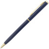 Ручка шариковая Hotel Gold, ver.2, матовая синяя, арт. 7079.40 фото 3 — Бизнес Презент