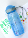 Бутылка для воды Aquarius, синяя, арт. 10332.40 фото 5 — Бизнес Презент