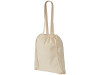 Рюкзак со шнурком Eliza из хлопчатобумажной ткани плотностью 240 г/м², натуральный, арт. 12027600 фото 2 — Бизнес Презент