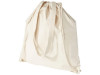 Рюкзак со шнурком Eliza из хлопчатобумажной ткани плотностью 240 г/м², натуральный, арт. 12027600 фото 4 — Бизнес Презент
