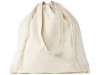 Рюкзак со шнурком Eliza из хлопчатобумажной ткани плотностью 240 г/м², натуральный, арт. 12027600 фото 5 — Бизнес Презент