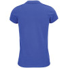 Рубашка поло женская Planet Women, ярко-синяя, арт. 03575241XS фото 2 — Бизнес Презент